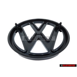 Γνήσιο VW Εμπρόσθιο Σήμα Έμβλημα Μάσκας Μάυρο - 171853601 041