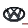 Γνήσιο VW Εμπρόσθιο Σήμα Έμβλημα Μάσκας Μάυρο - 171853601 041