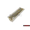 Γνήσιο VW GOLF Οπίσθιο Σήμα Έμβλημα Χρωμέ - 1K6853687 739
