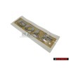 Γνήσιο VW GOLF Οπίσθιο Σήμα Έμβλημα Χρωμέ - 1K6853687 739