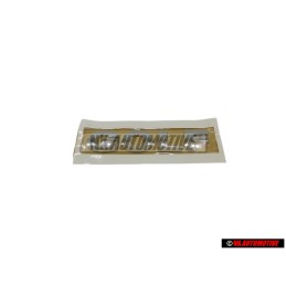 Γνήσιο VW GOLF Οπίσθιο Σήμα Έμβλημα Χρωμέ - 1K6853687 739