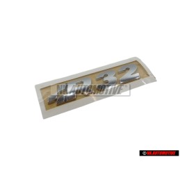 Γνήσιο VW R32 Οπίσθιο Σήμα Έμβλημα Χρωμέ - 1K0853675P 739