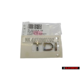 Γνήσιο VW TDI Οπίσθιο Σήμα Έμβλημα Χρωμέ - 1K5853675B 739