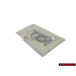 Γνήσιο VW TDI Οπίσθιο Σήμα Έμβλημα Χρωμέ - 1K5853675B 739