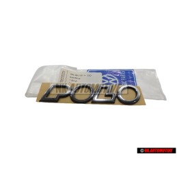 Γνήσιο VW POLO Οπίσθιο Σήμα Έμβλημα Χρωμέ - 6N0853687E Z10