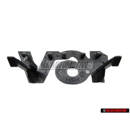 Γνήσιο VW 16V Εμπρόσθιο Σήμα Έμβλημα Μάσκας Χρωμέ - 6N0853679 Z10