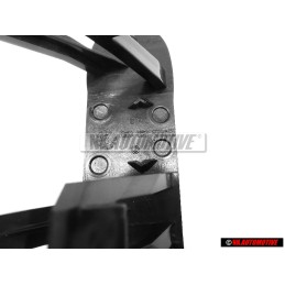 Γνήσιο VW GTI Εμπρόσθιο Σήμα Έμβλημα Μάσκας Χρωμέ - 6E0853679D PWV