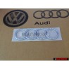Γνήσιο Audi Δαχτυλίδια Οπίσθιο Σήμα Έμβλημα Χρωμέ - 443853742 2ZZ