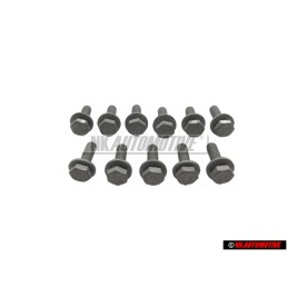 11x Γνήσιο VW Εξάγωνη Βίδα (Universal) - N 90533002