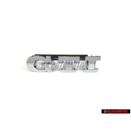 Γνήσιο VW GTI Εμπρόσθιο Σήμα Έμβλημα Μάσκας Χρωμέ - 6N0853679A 739