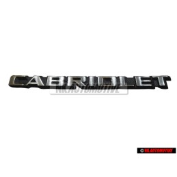 Γνήσιο VW CABRIOLET Οπίσθιο Σήμα Έμβλημα - 155853687B GX2