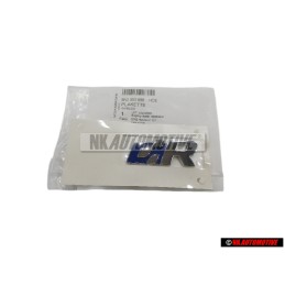 Γνήσιο VW R LINE Πλαϊνό Σήμα Έμβλημα Χρωμέ Μπλέ - 5N0853688 HCE