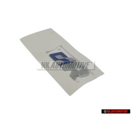 Γνήσιο VW R LINE Πλαϊνό Σήμα Έμβλημα Χρωμέ Μπλέ - 5N0853688 HCE