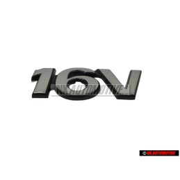 Γνήσιο VW 16V Οπίσθιο Σήμα Έμβλημα Χρωμέ - 7M0853675C Z10