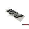 Γνήσιο VW 16V Οπίσθιο Σήμα Έμβλημα Χρωμέ - 7M0853675C Z10