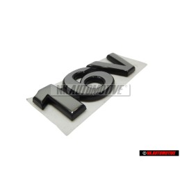 Γνήσιο VW 16V Οπίσθιο Σήμα Έμβλημα Χρωμέ - 7M0853675C Z10