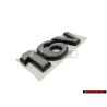 Γνήσιο VW 16V Οπίσθιο Σήμα Έμβλημα Χρωμέ - 7M0853675C Z10