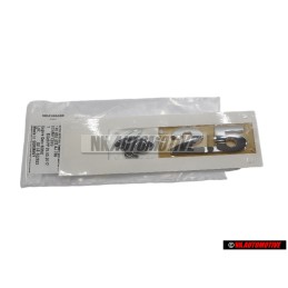 Γνήσιο VW RABBIT 2.5 Οπίσθιο Σήμα Έμβλημα Χρωμέ - 1K0853675AJ739