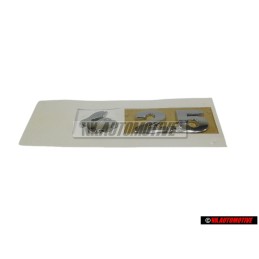 Γνήσιο VW RABBIT 2.5 Οπίσθιο Σήμα Έμβλημα Χρωμέ - 1K0853675AJ739