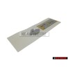 Γνήσιο VW RABBIT 2.5 Οπίσθιο Σήμα Έμβλημα Χρωμέ - 1K0853675AJ739