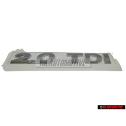 Γνήσιο VW 2.0 TDI Οπίσθιο Σήμα Έμβλημα Χρωμέ - 5K0853675Q 739
