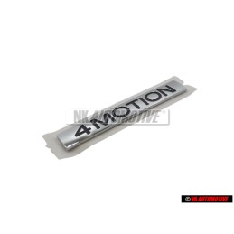 Γνήσιο VW 4MOTION Οπίσθιο Σήμα Έμβλημα Χρωμέ - 3C0853675D FXC