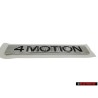 Γνήσιο VW 4MOTION Οπίσθιο Σήμα Έμβλημα Χρωμέ - 3C0853675D FXC