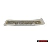Γνήσιο VW SCIROCCO Οπίσθιο Σήμα Έμβλημα Χρωμέ - 1K8853687A 739