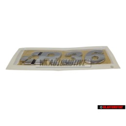 Γνήσιο VW R36 Οπίσθιο Σήμα Έμβλημα Χρωμέ - 3C0853675AE739