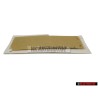 Γνήσιο VW R36 Οπίσθιο Σήμα Έμβλημα Χρωμέ - 3C0853675AE739