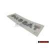 Γνήσιο VW PASSAT Οπίσθιο Σήμα Έμβλημα Χρωμέ - 3C0853687A 739