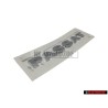 Γνήσιο VW PASSAT Οπίσθιο Σήμα Έμβλημα Χρωμέ - 3C0853687A 739
