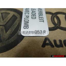 Γνήσιο VW Πινακίδα Bleifrei Unleaded Sans Plomb - 037010057R