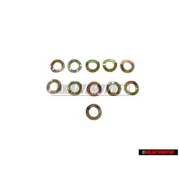 11x Γνήσιο VW Γκρόβερ - N 0122265