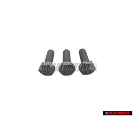 3x Γνήσιο VW Βίδα Με Εξαγωνική Κεφαλή - N 01021612