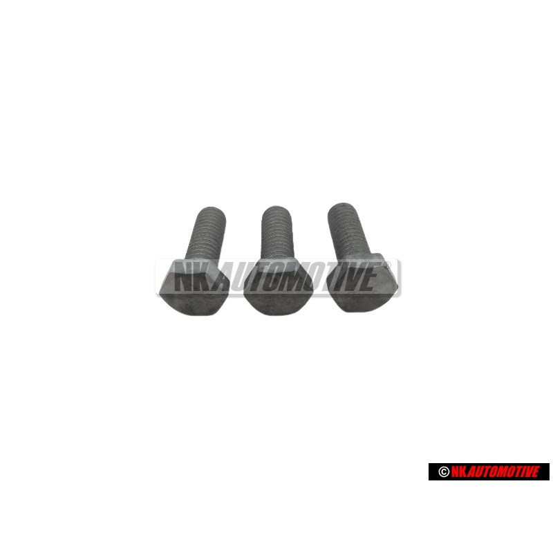3x Γνήσιο VW Βίδα Με Εξαγωνική Κεφαλή - N 01021612