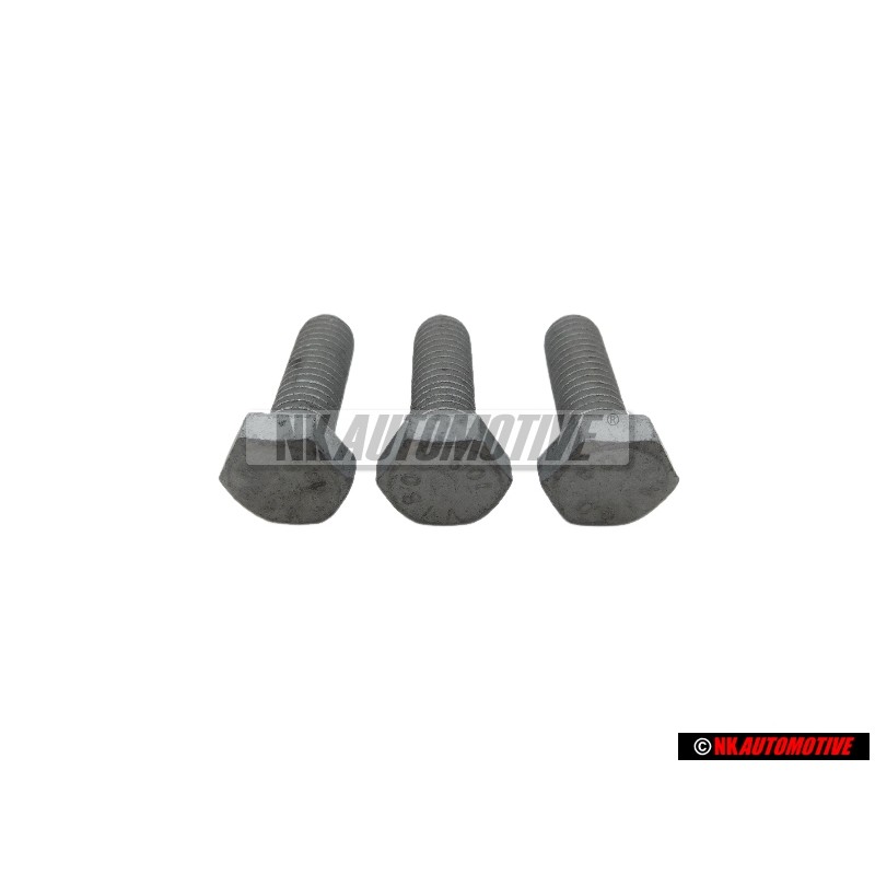 3x Γνήσιο VW Βίδα Με Εξαγωνική Κεφαλή - N 01024222
