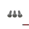 3x Γνήσιο VW Βίδα Με Εξαγωνική Κεφαλή - N 01024222