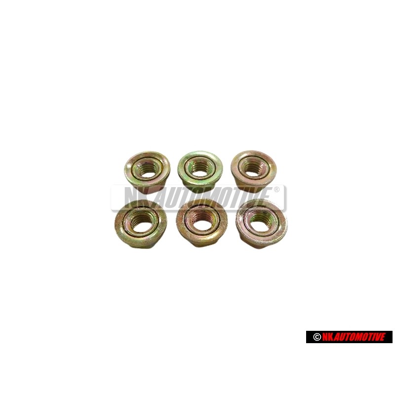 6x Γνήσιο VW Εξάγωνο Παξιμάδι Με Πατούρα - 171857026A