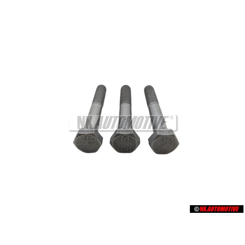 3x Γνήσιο VW Βίδα Με Εξαγωνική Κεφαλή - N 0103398