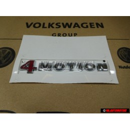Γνήσιο VW 4MOTION Οπίσθιο Σήμα Έμβλημα Χρωμέ Κόκκινο - 3B0853675AEGQF