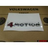Γνήσιο VW 4MOTION Οπίσθιο Σήμα Έμβλημα Χρωμέ Κόκκινο - 3B0853675AEGQF