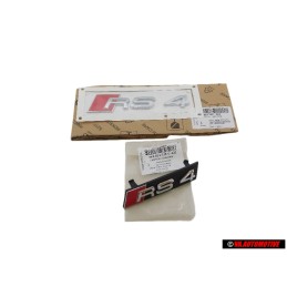 Γνήσιο Audi SET Σήμα Έμβλημα Εμπρόσθιο & Οπίθιο - RS4 B8 (8K)