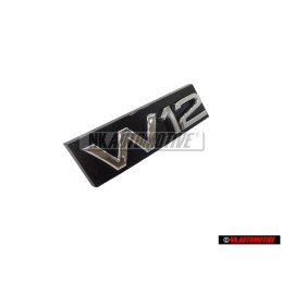 Γνήσιο Audi W12 Εμπρόσθιο Σήμα Έμβλημα Μάσκας - 4E0853738A 2ZZ