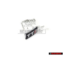 Γνήσιο Audi TTS Πλακέτα Σήμα Έμβλημα Τιμονιού - 8J0419685