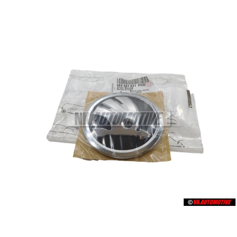 Γνήσιο Skoda Εμπρόσθιο Σήμα Έμβλημα - 565853621 FOD