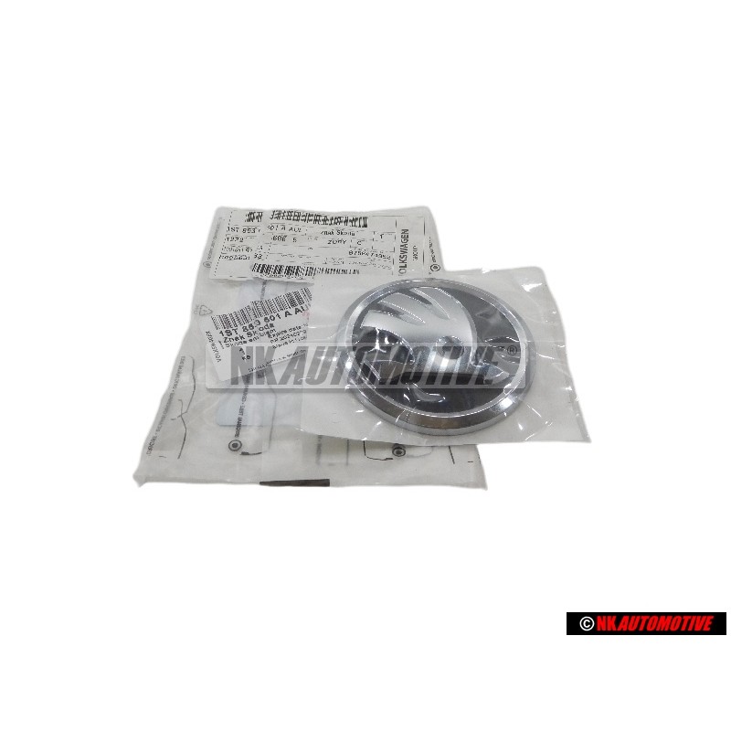 Γνήσιο Skoda Εμπρόσθιο Σήμα Έμβλημα - 1ST853601A AUL