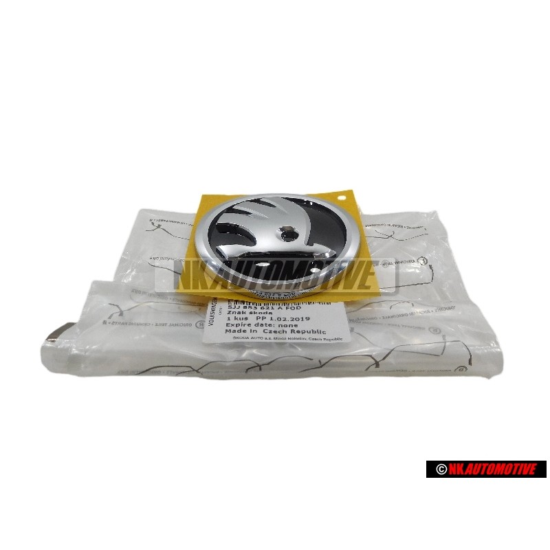 Γνήσιο Skoda Οπίσθιο Σήμα Έμβλημα - 5JJ853621A FOD