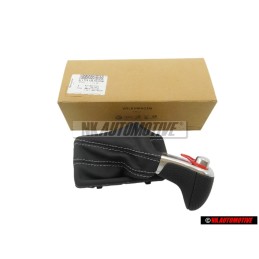Γνήσιο Audi Λαβή Μοχλού Αλλαγής Δέρμα - 4L1713139AKXBM