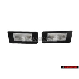 Γνήσιο Audi ΣΕΤ Φώτα Πινακίδας Αριστερό & Δεξί - TT MK1 (8N)